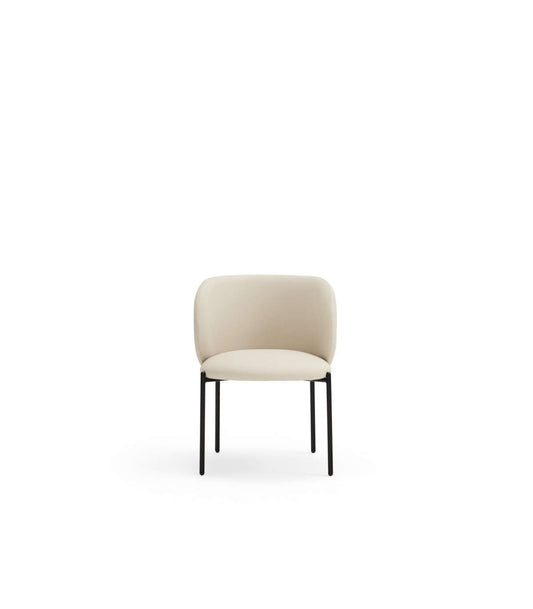 Pack De 2 Sillas Modelo Mogi Tapizado En Textil Beige, 49/81cm (alto) 59cm (ancho) 56cm (l_0