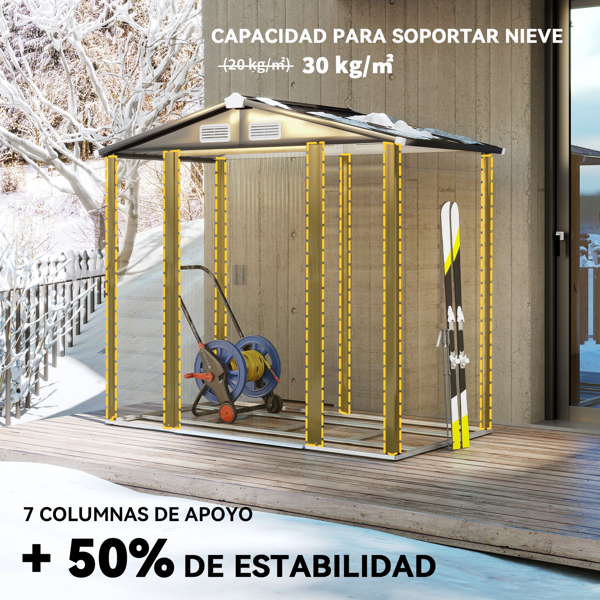 Outsunny Caseta De Jardín Exterior 2_4