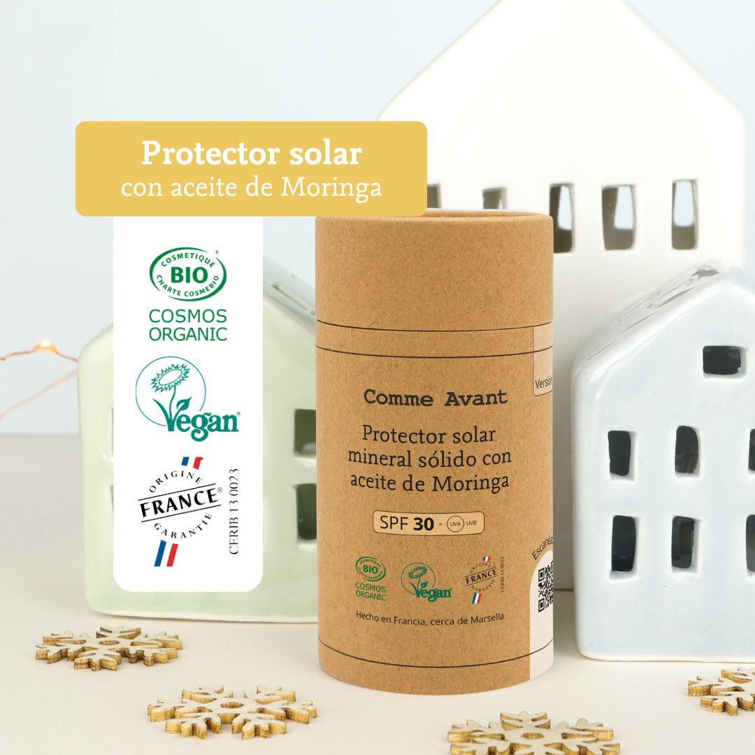 Protector Solar Mineral Sólido Spf30 Con Aceite De Moringa - Leche De Coco Y Vainilla_2