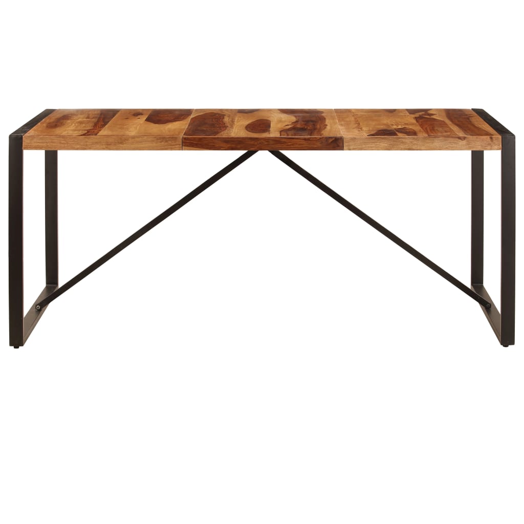 Mesa De Comedor 180x90x75 Cm Madera Maciza De Sheesham_0