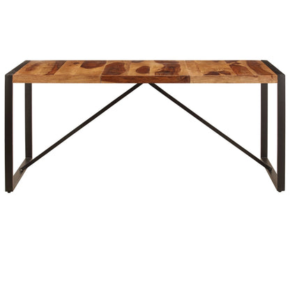 Mesa De Comedor 180x90x75 Cm Madera Maciza De Sheesham_0