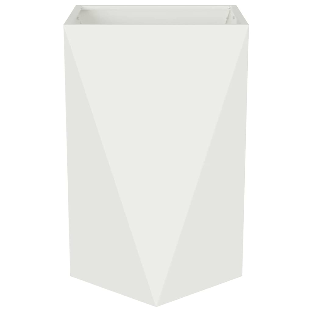 Jardinera 2 Pcs 50 X 50 X 75 Cm Acero_5