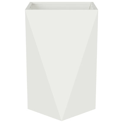 Jardinera 2 Pcs 50 X 50 X 75 Cm Acero_5