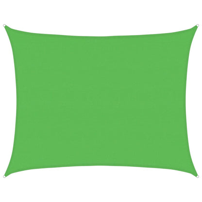 Vidaxl Toldo De Vela Hdpe Verde Claro 160 G/m² 6x7 M_0