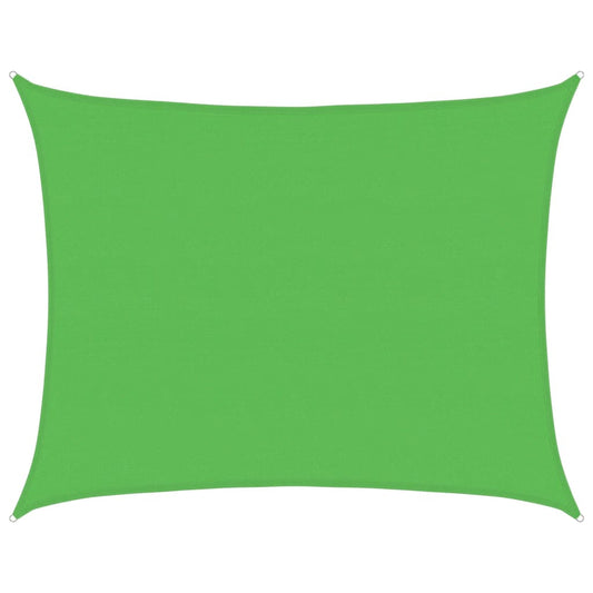 Vidaxl Toldo De Vela Hdpe Verde Claro 160 G/m² 6x7 M_0