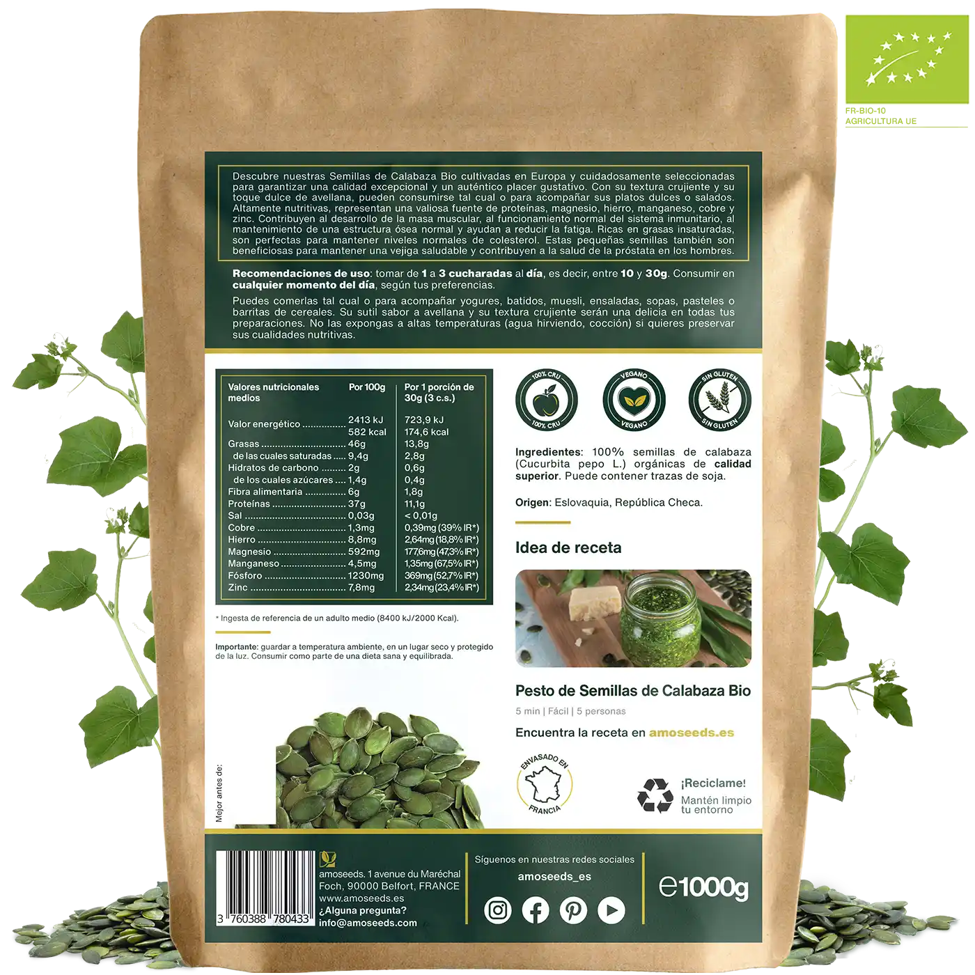 Semillas De Calabaza Bio 1kg_4