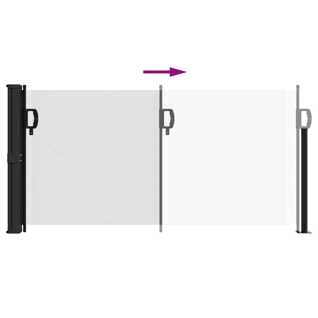 Vidaxl Toldo Lateral Retráctil Blanco 100x500 Cm_4