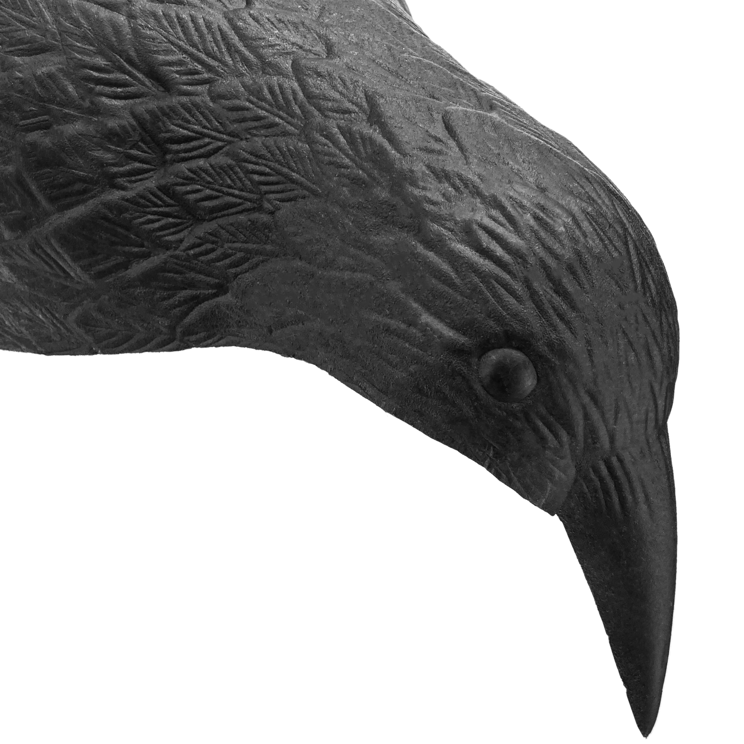 Ahuyentador De Aves Tipo Estatua Cuervo En Movimiento Para Jardín_4