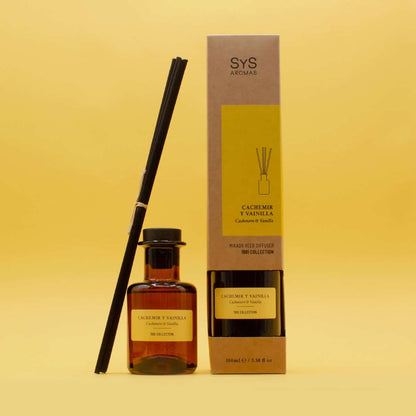 Ambientador Mikado Cachemir y Vainilla SYS Aromas 100 ml | Colección 1991 | Aroma Dulce y Cálido | Reconfortante_2