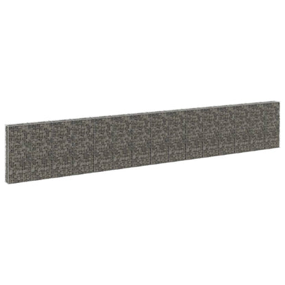 Muro De Gaviones Con Cubiertas Acero Galvanizado 900x30x150 Cm / Vetonek_5