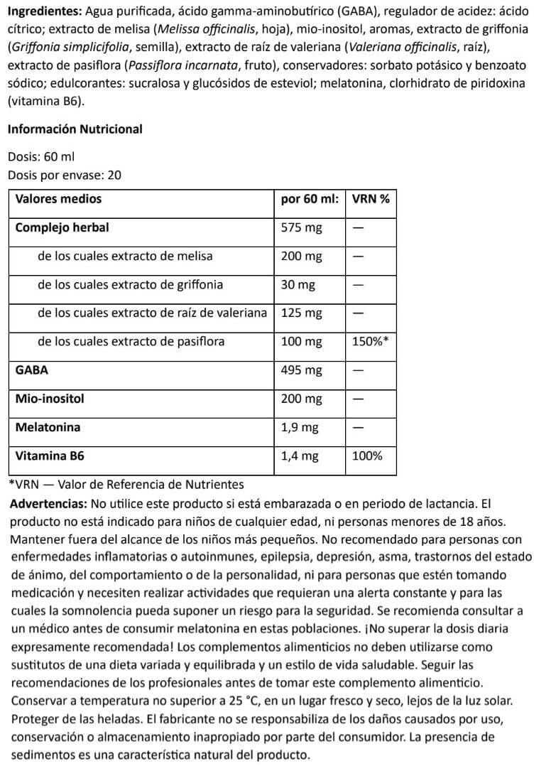 Melatonina Sleep Formula - 60ml - Arandanos - Mejora Del Sueño - Amix Nutrition_5