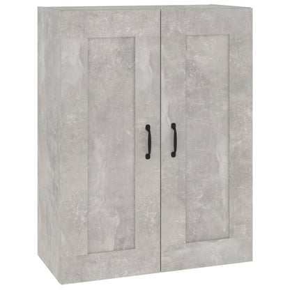 Armario Colgante De Pared Gris Hormigón 69,5x32,5x90 Cm / Vetonek_1