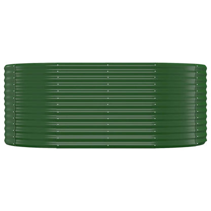 Jardinera Arriate Acero Galvanizado Verde 175x100x68 Cm_2