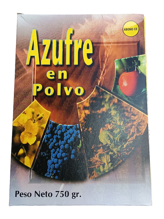 Azufre En Polvo Abono-fungicida-acaricida totalmente Natural y ecologico._0