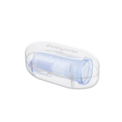 Babyono Cepillo Dedal De Silicona Con Estuche_3