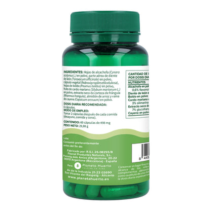 Liver Detox Depurativo Hígado Planeta Huerto 60 cápsulas