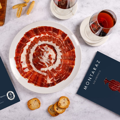 Montaraz® Caja Regalo Gourmet | 7 Loncheados De Jamón De Cebo De Campo Ibérico 50% Raza Ibérica Envasados Al Vacío 700g_3