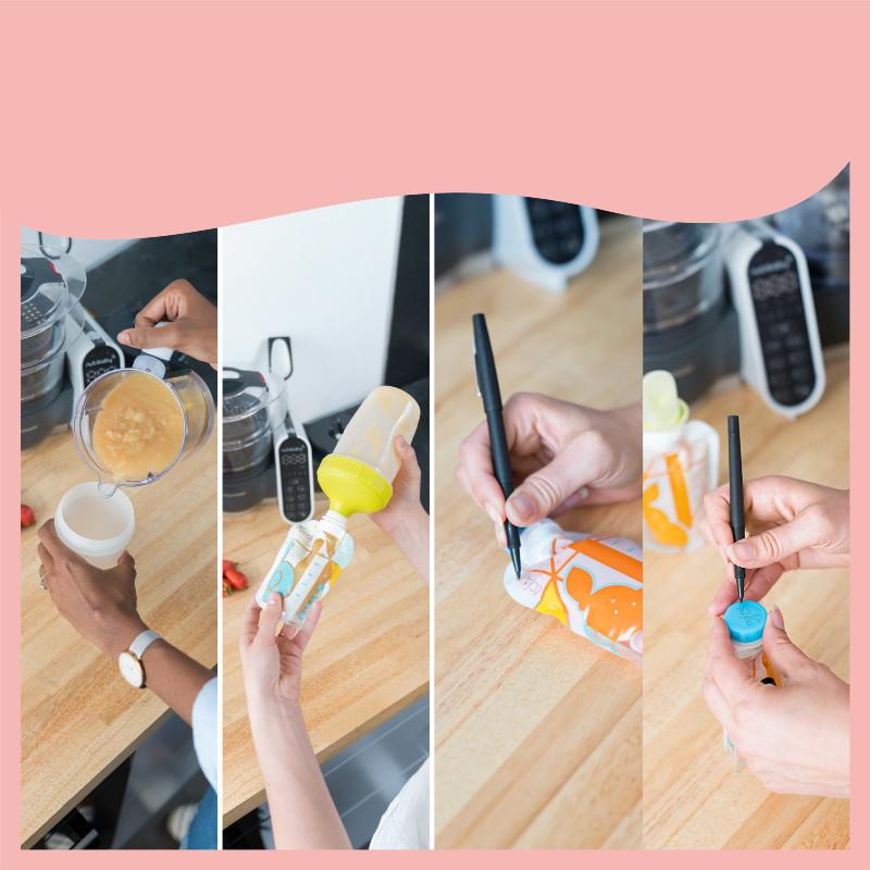 Cantimploras Foodii Kit Babymoov