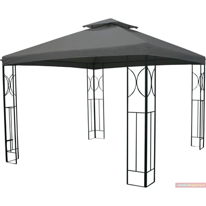Carpa para eventos 300 x 300 x 265 cm Crema