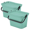 Set De 2 Papeleras moda 5l Salvia Con Asa