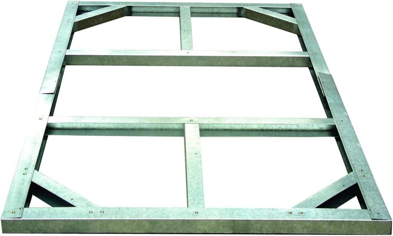 Duramax - Estructura De Suelo Para Caseta  - Metal - Gris - 5 X 4_0