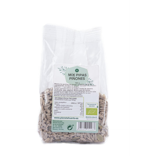 Mix pipas piñones ECO Planeta Huerto 150 g