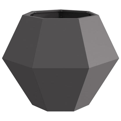 Jardinera Negro 75 X 75 X 60 Cm Acero_4