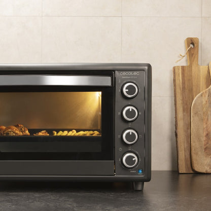 Cecotec Horno De Sobremesa Bake&toast 850 Gyro. 2200 W Capacidad 60 Litros Cocina Por Convección 12 Funciones Incluye Ru_3