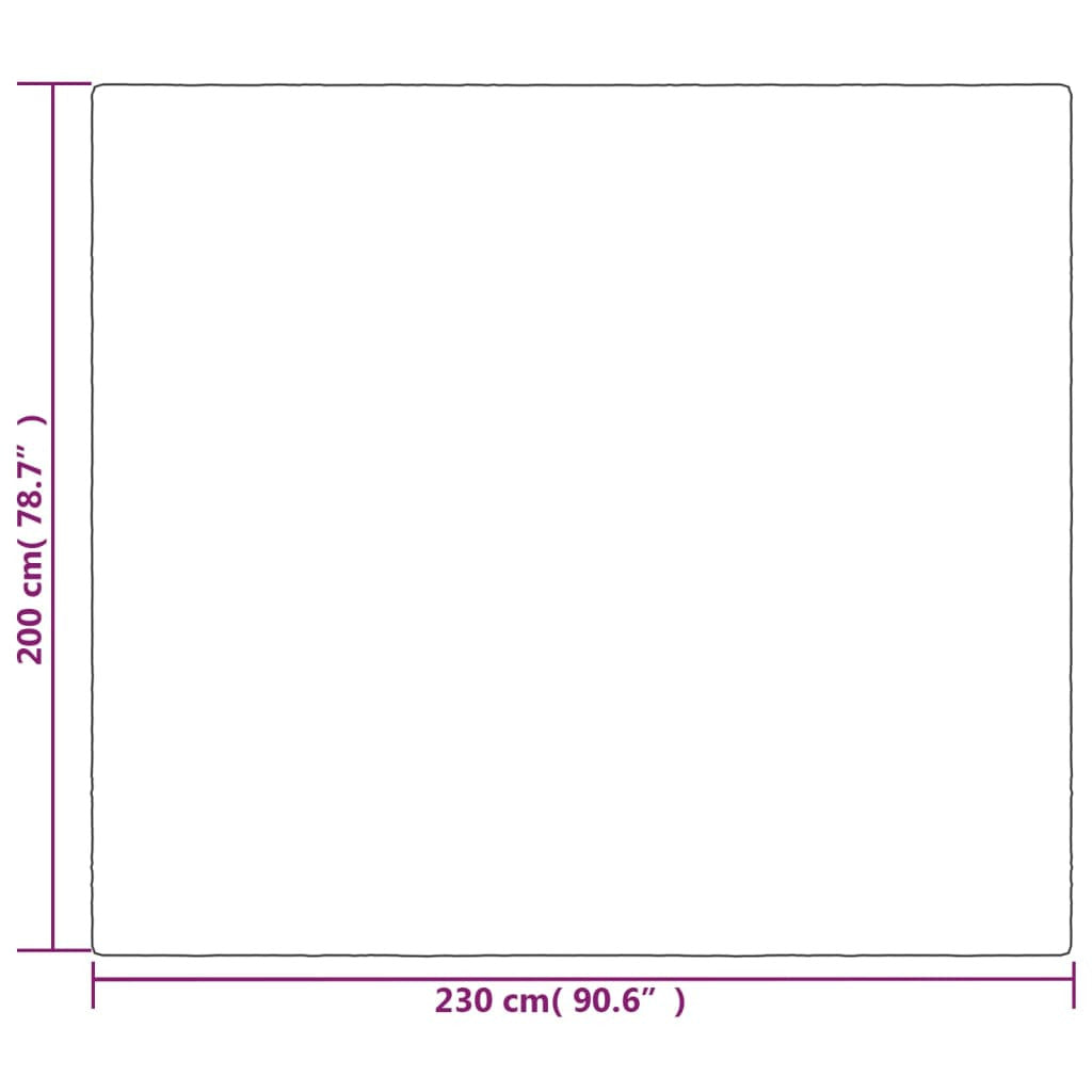 Vidaxl Manta Con Peso Con Funda Tela Gris 200x230 Cm 9 Kg_2