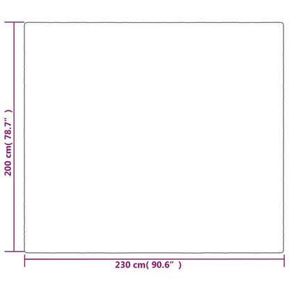 Vidaxl Manta Con Peso Con Funda Tela Gris 200x230 Cm 9 Kg_2