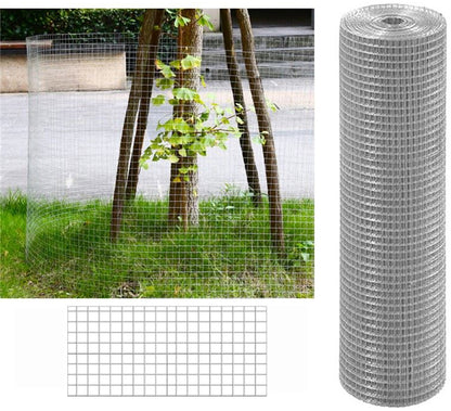 Malla Metalica| Reticula 6x6mm| Composición 100% Acero Galvanizado| Alambre Electrosoldado| Malla Para Cercos