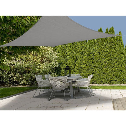 Progarden Toldo De Tela Cuadrado Gris 5x5 M_1
