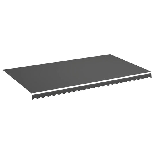 Tela De Repuesto Para Toldo Gris Antracita 6x3,5 M Poliéster_0