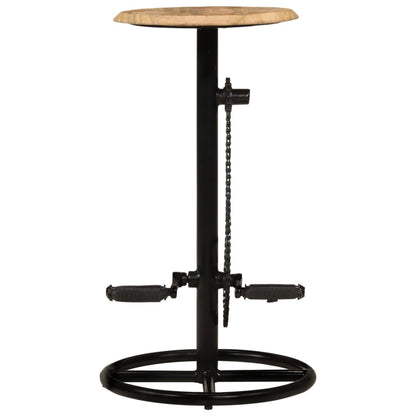 Taburetes De Barra De Cocina 2 Unidades Madera Maciza De Mango_5