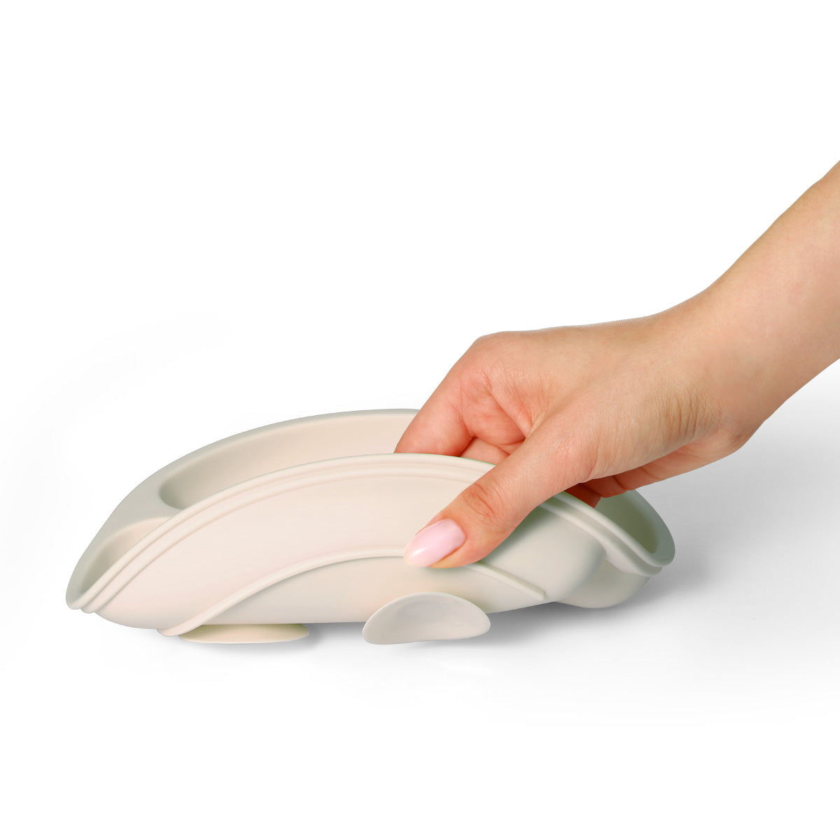 Babyono Plato De Silicona Con Compartimentos Y Ventosa | Orden, Estabilidad Y Más Autonomía En Cada Comida_4