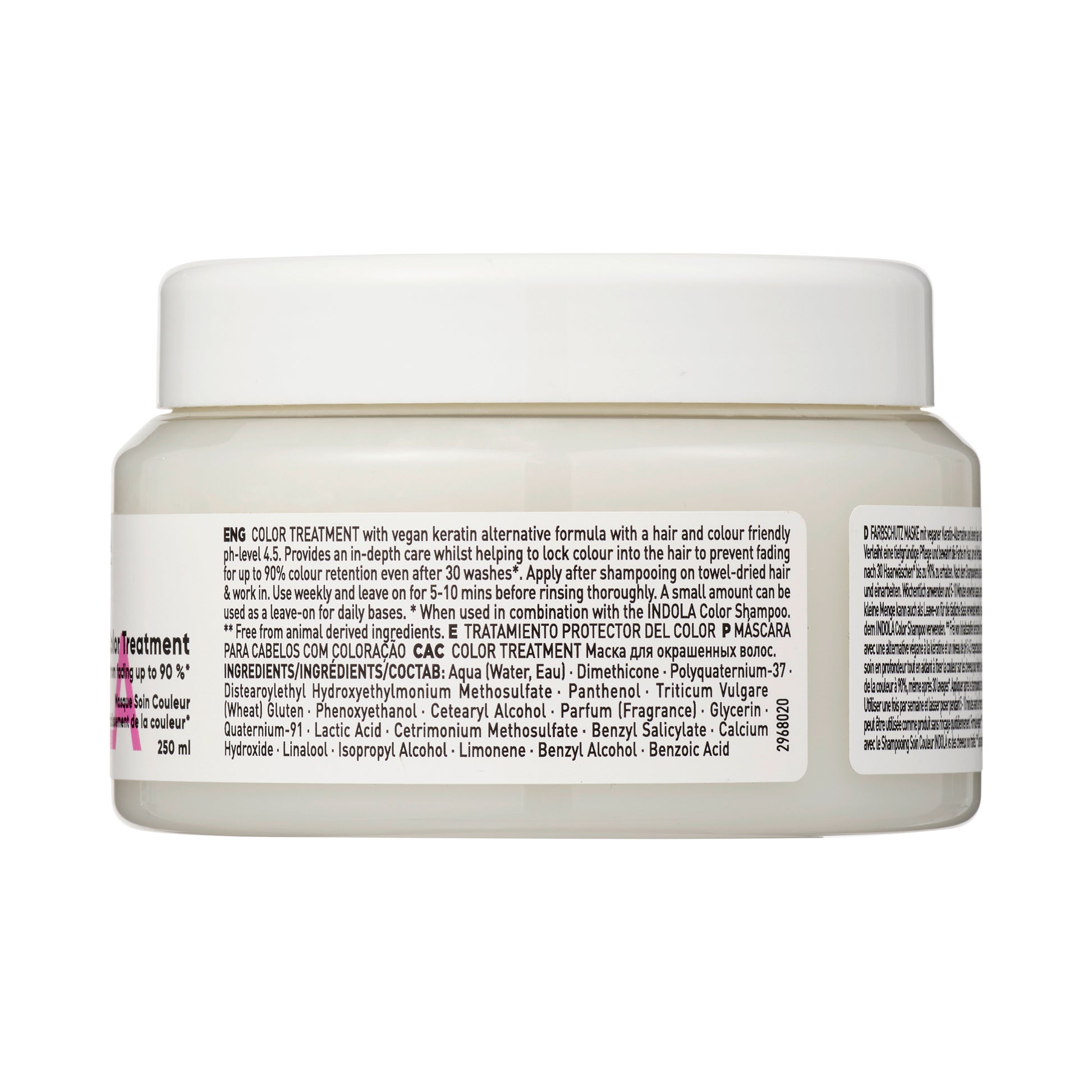 Indola Tratamiento Protector Del Color Teñido Profesional 250ml_3