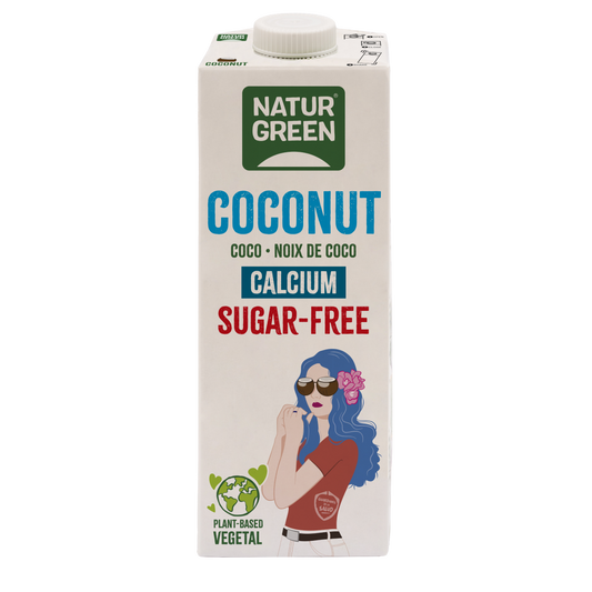 Bebida vegetal Coconut sin azúcar calcio NaturGreen 1 litro