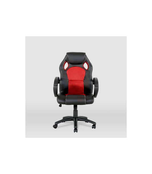 Silla Gaming Olimpia Tapizada En Piel Sintética Negro/rojo, 118/127cm(alto) 64.5cm(ancho)_0