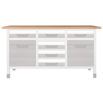 1 superficie de trabajo de haya S 650 x 650 x 30 mm Wolfcraft 6043000 S 650 x 650 x 30 mm