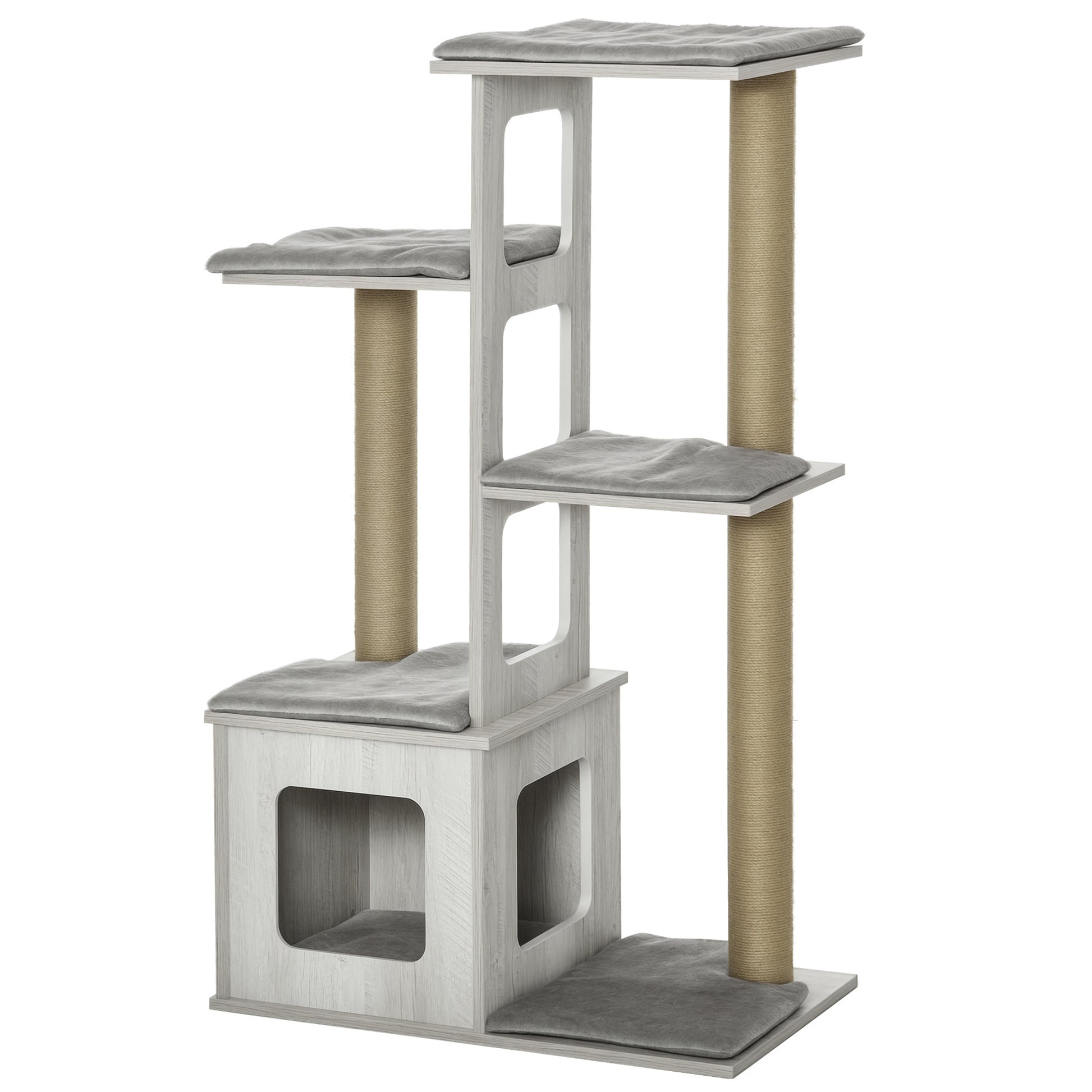 Pawhut Árbol Rascador Para Gatos 67x38_0