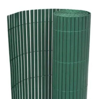 Valla De Jardín De Doble Cara Verde 110x400 Cm / Vetonek_4