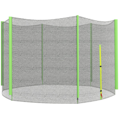 Sportnow Red De Seguridad Para Cama Elástica Ø244 Cm Para 6 Postes Rectos Verde_0