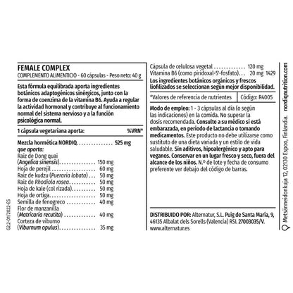 Female Complex 60 Cápsulas