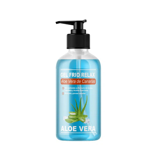 Qknatur - Gel Frio Aloe Vera De Canarias Bio 250ML - Con Extracto De Arnica Y Calendula. Efecto Frío, Piernas Cansadas_0