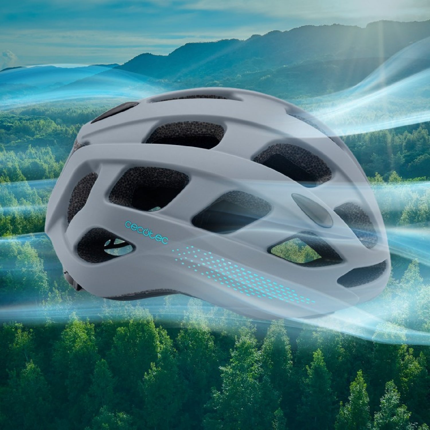 Casco De Montaña Para Bicicletas Y Patinetes Eléctricos Talla S-m Brainguard Sprinter Grey S-m (55-59 Cm). Color Gris, Homologado Para Cumplir Con L_4