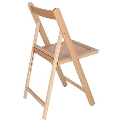 Set De 4 Sillas Norte Barniz (42x47x79cm) - Estilo Clásico Y Natural Para Tu Hogar_4