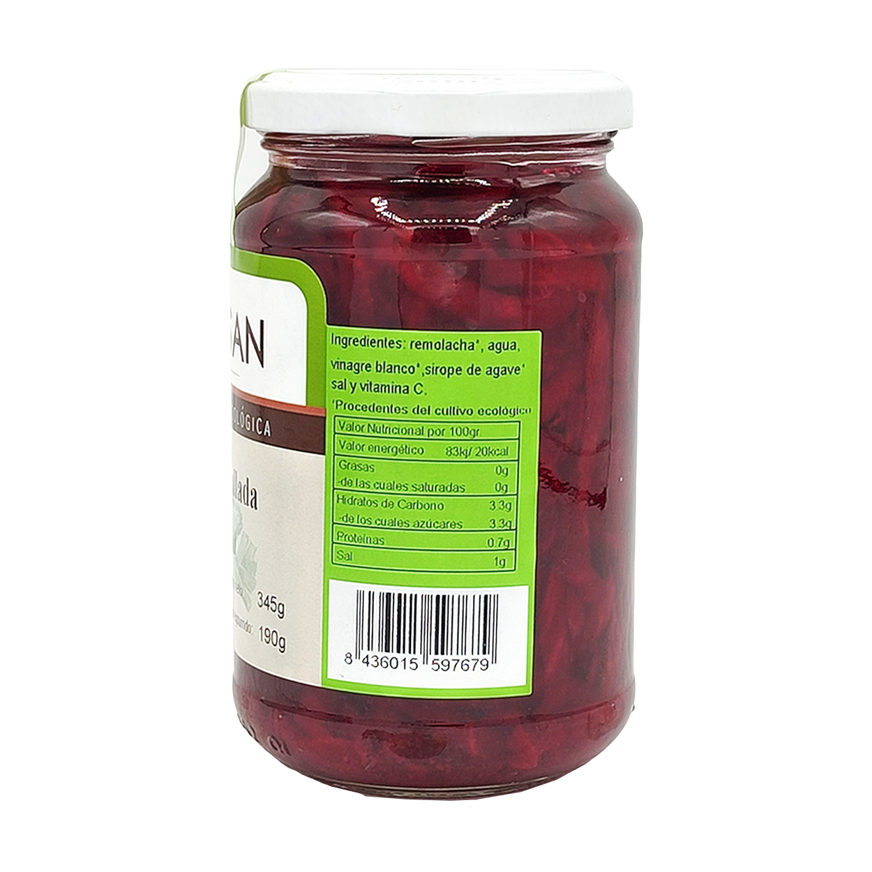 Remolacha Roja Rallada Ecológica 345gr_1