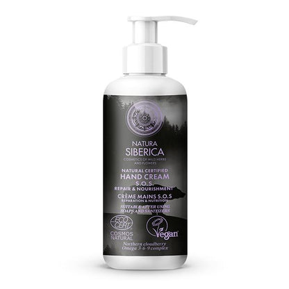 Crema de manos SOS reparación y nutrición Natura Siberica 250 ml