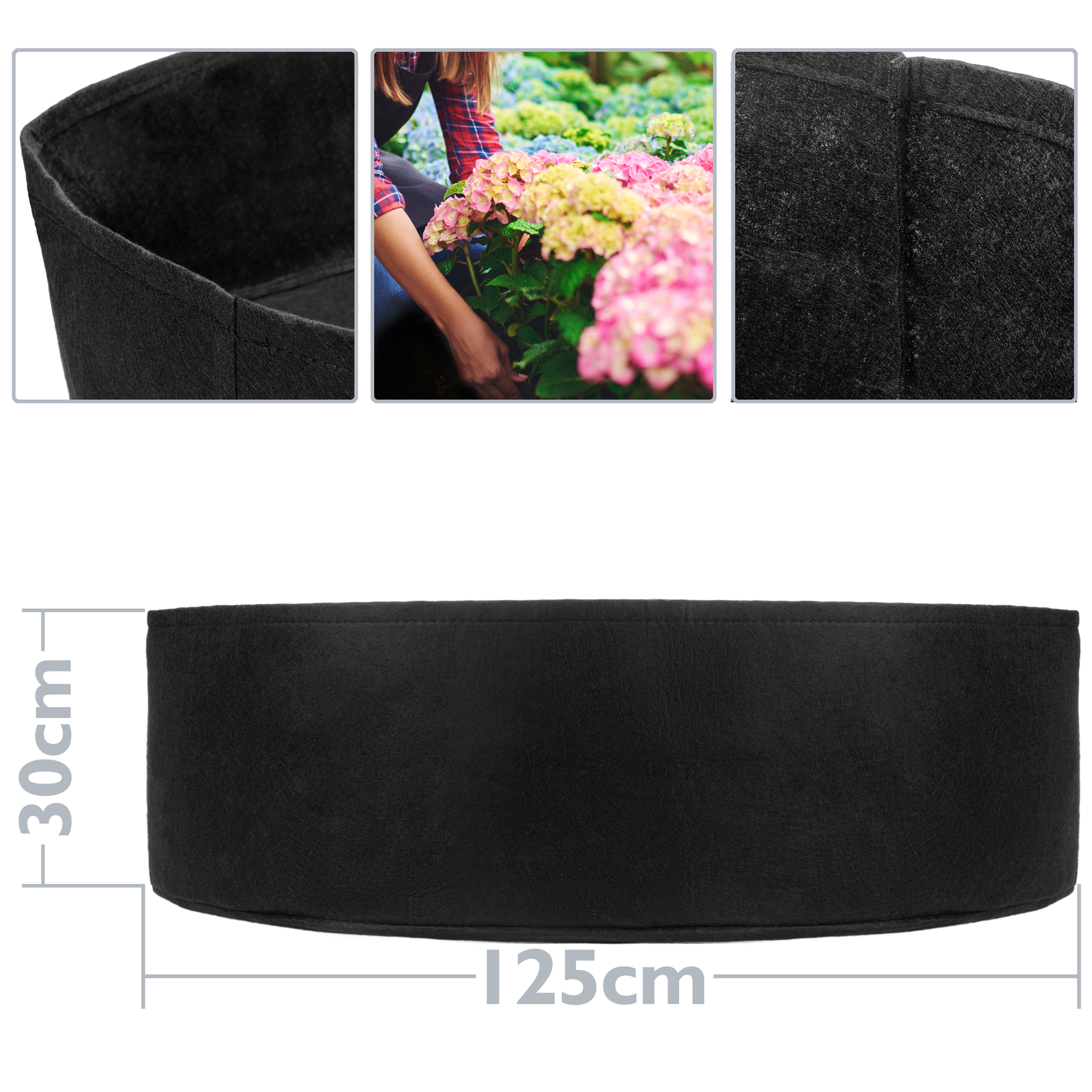 Bolsa De Cultivo Y Crecimiento De Plantas 125x30cm 3 Unidades_1