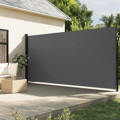 Vidaxl Toldo Lateral Retráctil Gris Antracita 200x500 Cm_1